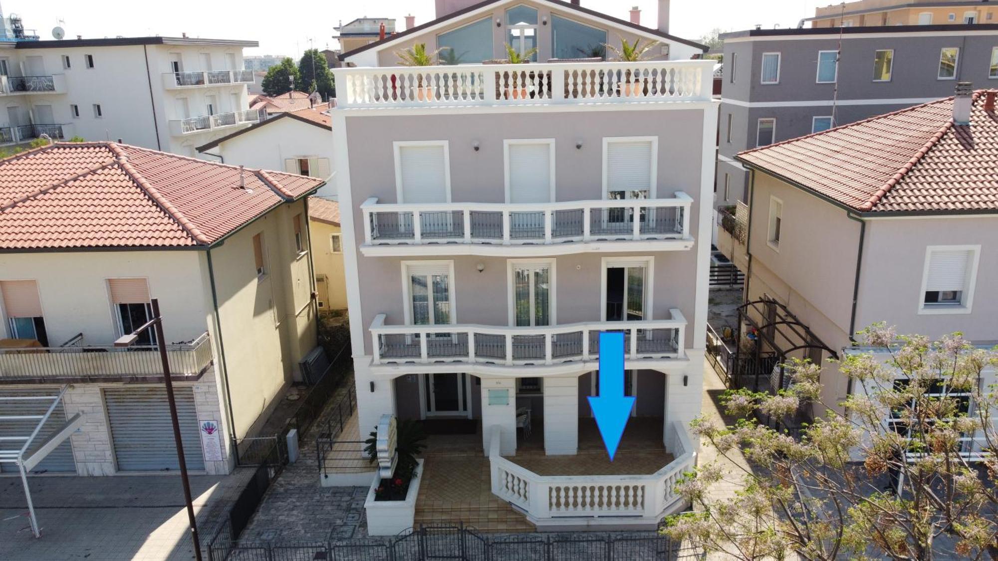 Residenza Mediterranea Apartments Rimini Kültér fotó